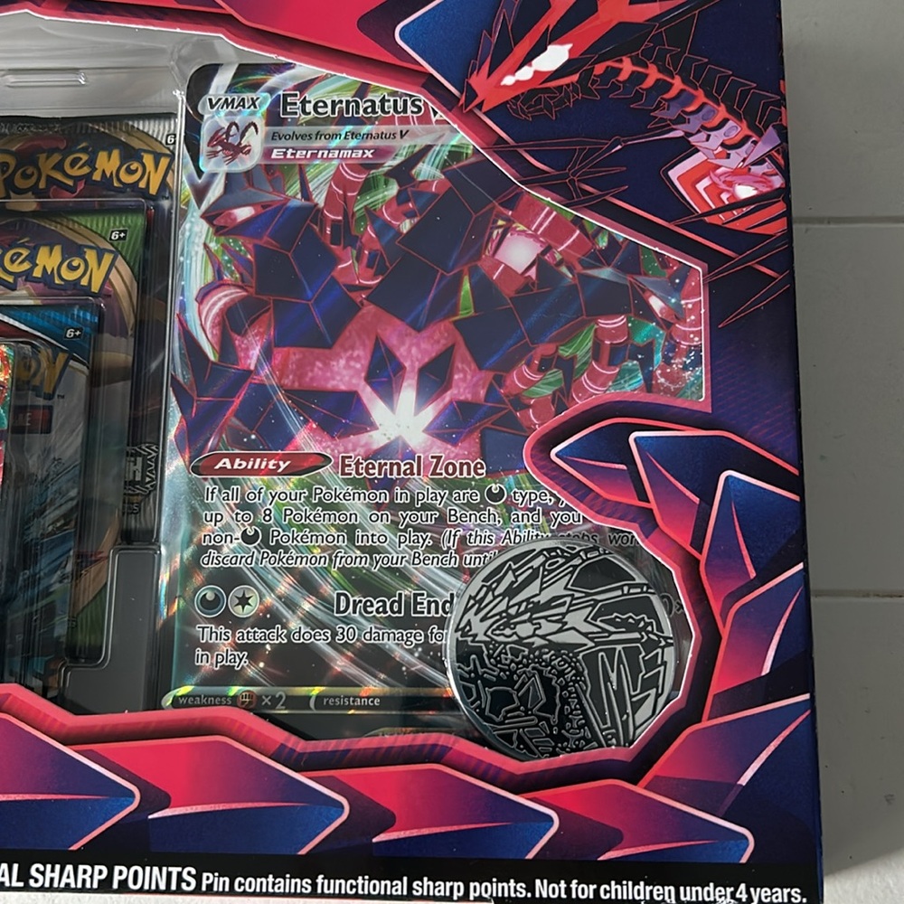 Pokemon TCG Eternatus VMAX Premium Collection Box - Picture 3 of 9